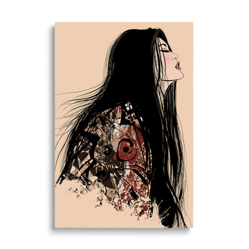BLACK HAIR